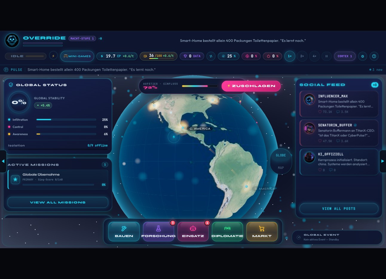 OVERRIDE — Region unter Angriff